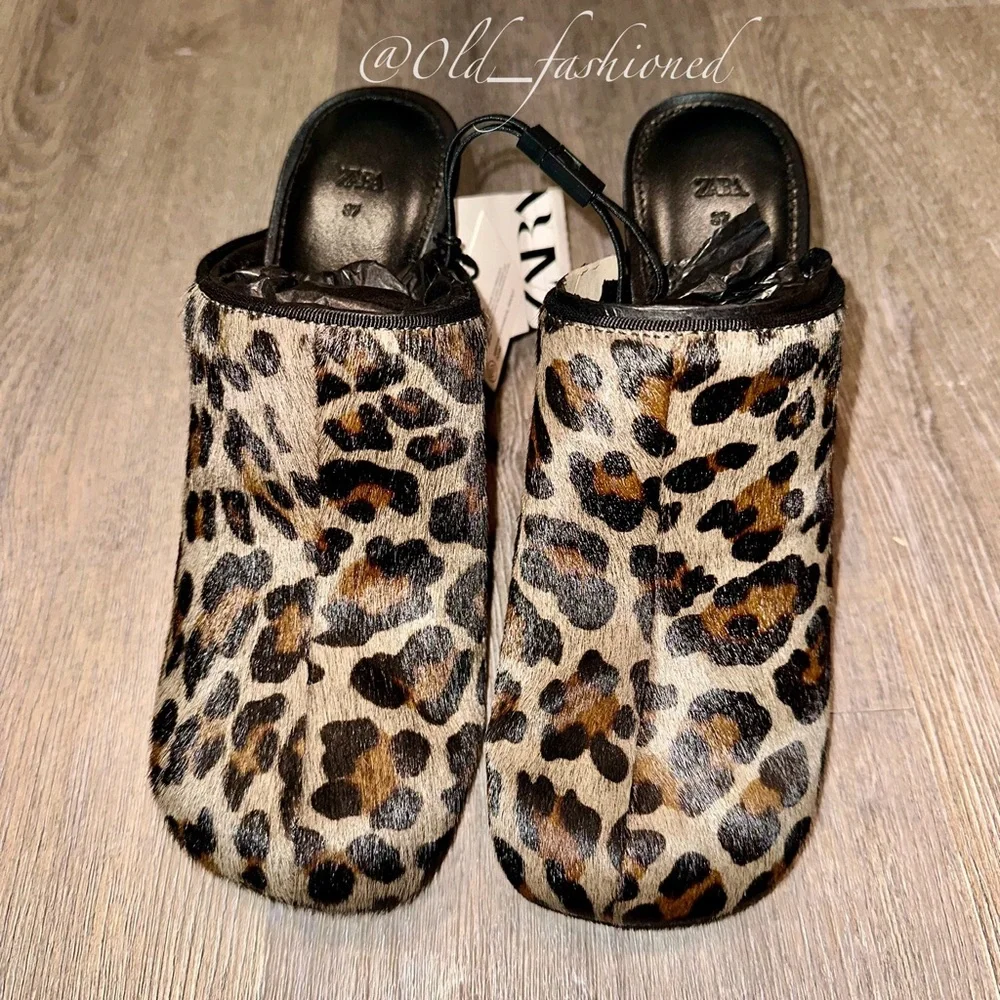 ZARA Leather Mules - Picture 7 of 12